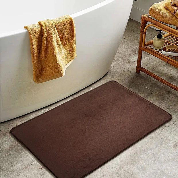 VIKAMA Bathroom Doorway Water-absorbent Floor Mat Bathroom Bathroom Carpet Doormat Door Mat Entry Foot Mat Entry Door Mat