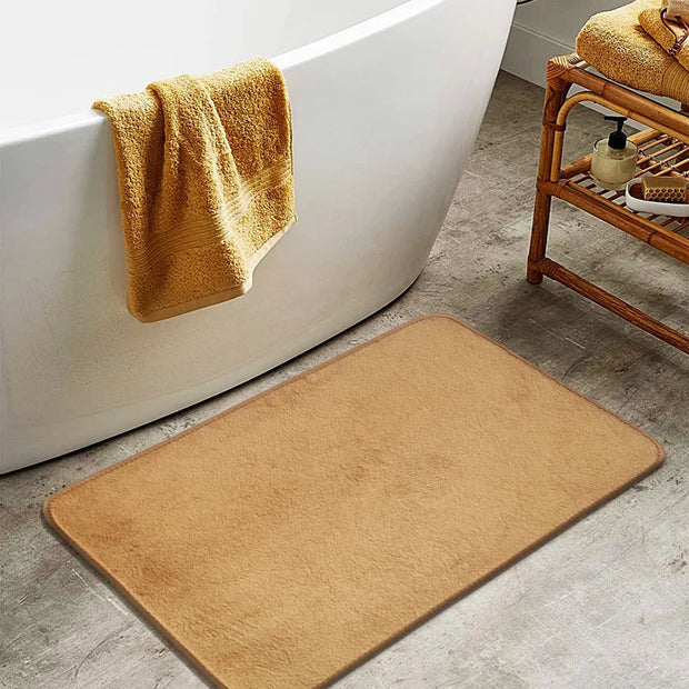 VIKAMA Bathroom Doorway Water-absorbent Floor Mat Bathroom Bathroom Carpet Doormat Door Mat Entry Foot Mat Entry Door Mat