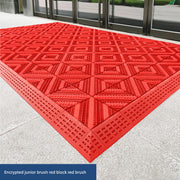 Earth Removing Outdoor Courtyard Plastic Doorway Non-Slip Floor Mat