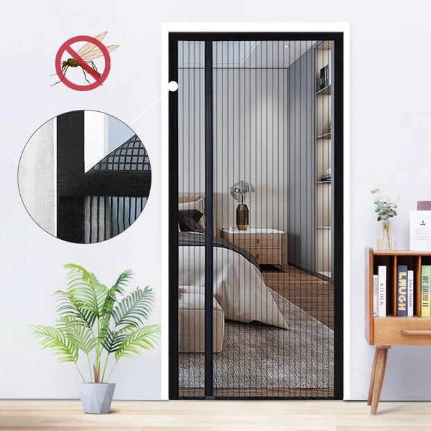 Anti-Mosquito Net Summer Automatic Closing Magnetic Mosquito Net Invisible Door